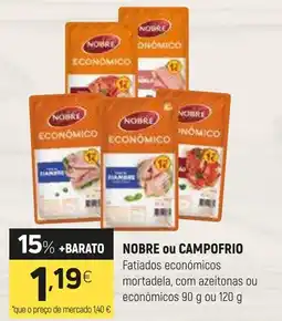 Coviran Nobre ou campo frio fatiados economicos promoção