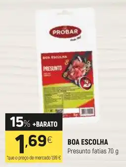 Coviran Boa escolha presunto promoção