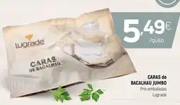 Coviran Caras de bacalhau jumbo lugrade promoção