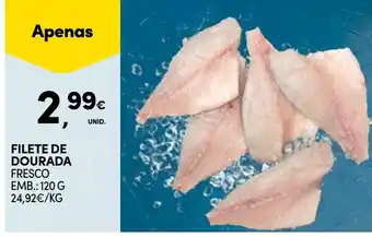 Continente Filete de dourada fresco promoção