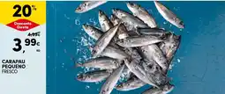 Continente Carapau pequeno fresco promoção