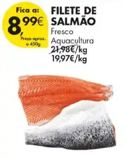 Pingo Doce filete de salmão promoção
