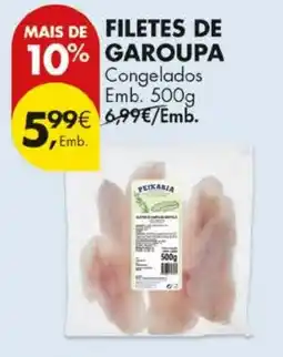 Pingo Doce Filetes de garoupa promoção