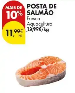 Pingo Doce Posta de salmão promoção