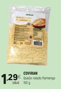 Coviran Coviran Queijo ralado flamengo promoção