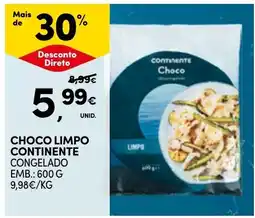 Continente Choco limpo continente promoção