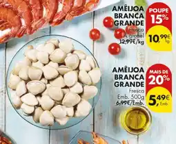 Pingo Doce Amêijoa branca grande promoção