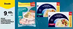 Continente Peixe congelado pack poupança continente promoção
