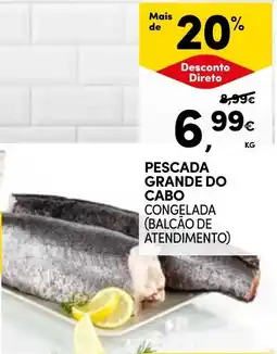 Continente Pescada grande do cabo promoção