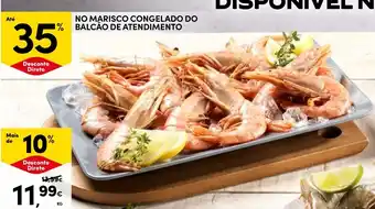 Continente Marisco congelado promoção