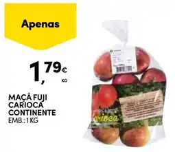 Continente Maçã fuji carioca continente promoção