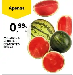 Continente Melancia poucas sementes inteira promoção