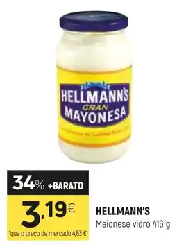 Coviran Hellmann's maionese vidro promoção