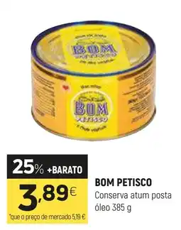 Coviran Bom petisco conserva atum posta óleo promoção