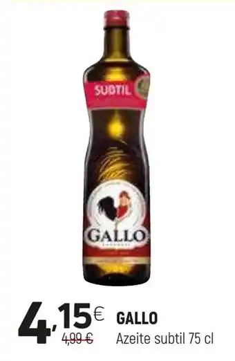 Coviran Gallo azeite subtil promoção
