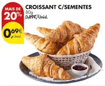 Pingo Doce Croissant c/sementes promoção