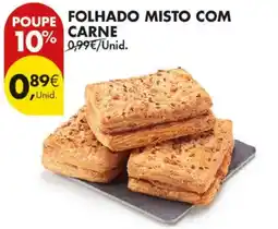 Pingo Doce Folhado misto com carne promoção