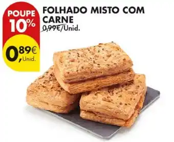 Pingo Doce Folhado misto com carne promoção