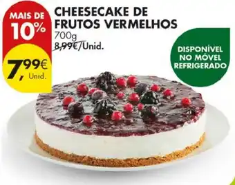 Pingo Doce Cheesecake de frutos vermelhos promoção
