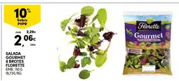 Continente Salada gourmet 8 brotes florette promoção