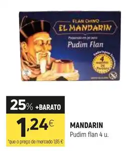 Coviran mandarin pudim flan promoção