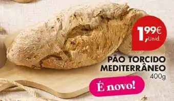 Pingo Doce Pão torcido mediterrâneo promoção