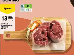 Continente Estufar (chambão) de novilho angus promoção