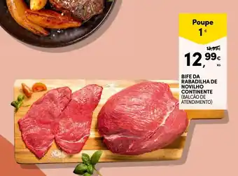 Continente Bife da rabadilha de novilho continente promoção