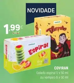 Coviran Coviran gelado espiral ou vampiro promoção