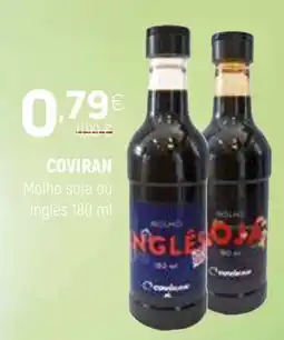 Coviran Coviran molho soja ou inglês promoção