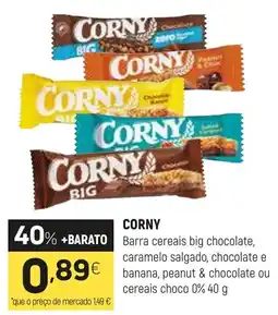 Coviran Corny barra cereais promoção