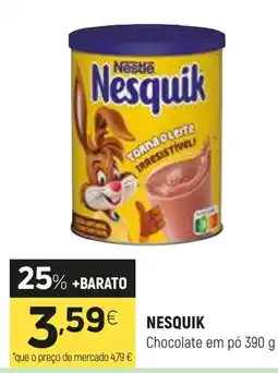 Coviran Nesquik chocolate em pó promoção