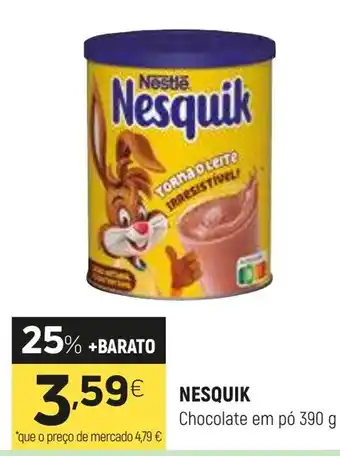Coviran Nesquik chocolate em pó promoção