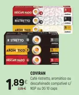 Coviran Coviran café ristretto aromático ou descafeinado promoção