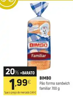 Coviran Bimbo pão forma sandwich familiar promoção