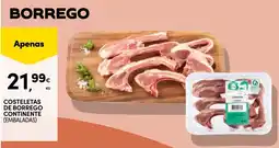 Continente Costeletas de borrego continente promoção