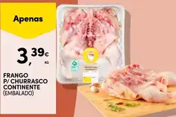 Continente Frango p/ churrasco continente (embalado) promoção