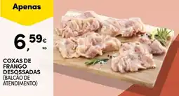 Continente Coxas de frango desossadas promoção