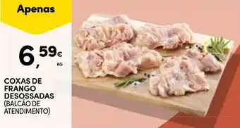Continente Coxas de frango desossadas promoção