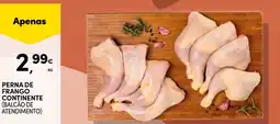 Continente Perna de frango continente promoção