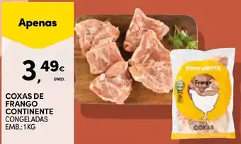 Continente Coxas de frango continente congeladas promoção