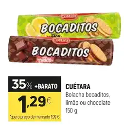 Coviran Cuétara bolacha bocaditos promoção
