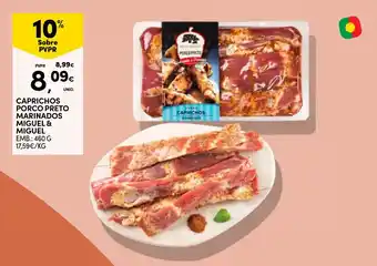 Continente caprichos porco preto marinados migue & migue promoção