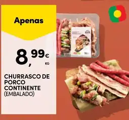 Continente Churrasco de porco continente promoção