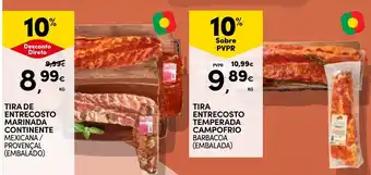 Continente Tira de entrecosto marinada continente mexicana / provençal (embalado) promoção