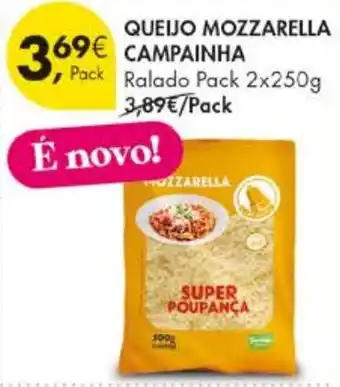 Pingo Doce Queijo mozzarella campainha promoção