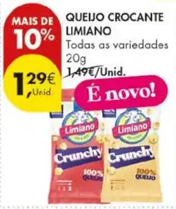Pingo Doce Queijo crocante limiano promoção