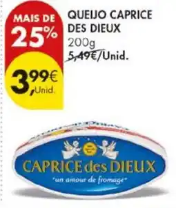 Pingo Doce Queijo caprice des dieux promoção