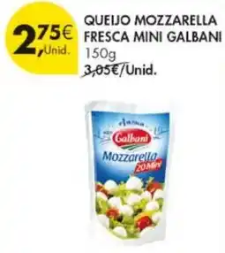 Pingo Doce Queijo mozzarella fresca mini galbani promoção