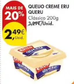 Pingo Doce queijo creme eru queru promoção